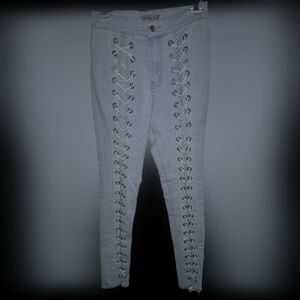 36point5 Jeans lace up the front